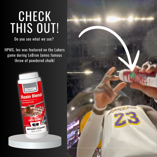 Check out HPMS, Inc. branding featured on the Lakers game!