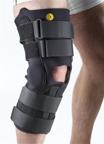 Corflex Knee Wrap Anterior Closure w/ R.O.M Hinge, 3/16