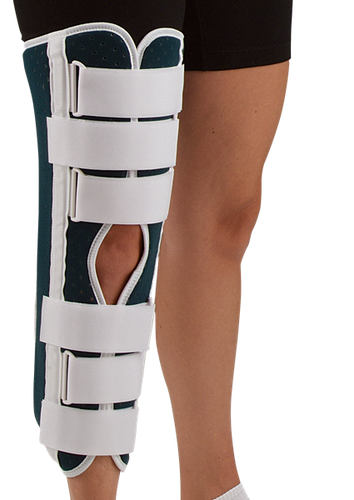 DeRoyal Sized Foam Knee Immobilizer