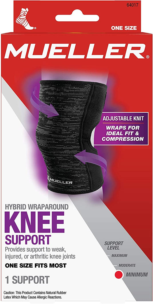 Mueller Hybrid Wraparound Knee Support