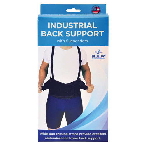 Load image into Gallery viewer, Blue Jay Industrial Back Support with Suspenders
