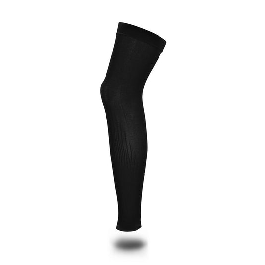 Mueller Graduated Compression Leg Sleeves, Black - Pair