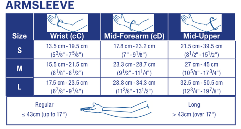 Load image into Gallery viewer, JOBST Bella Lite Armsleeves with Silicone Band 15-20mmHg
