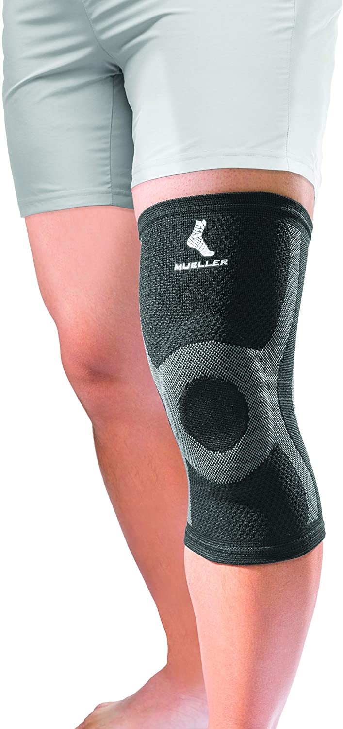 Load image into Gallery viewer, Mueller Premium Knit Knee Support with Gel Pad
