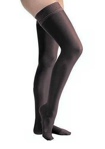 Load image into Gallery viewer, JOBST Women&#39;s Ultrasheer Thigh High Lace 20-30 mmHg Closed Toe
