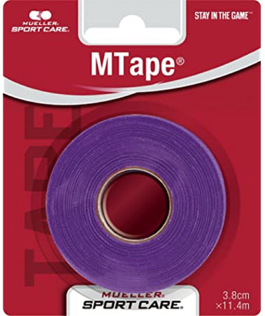 Mueller MTape, Clamshell, 1.5in x 10 yd