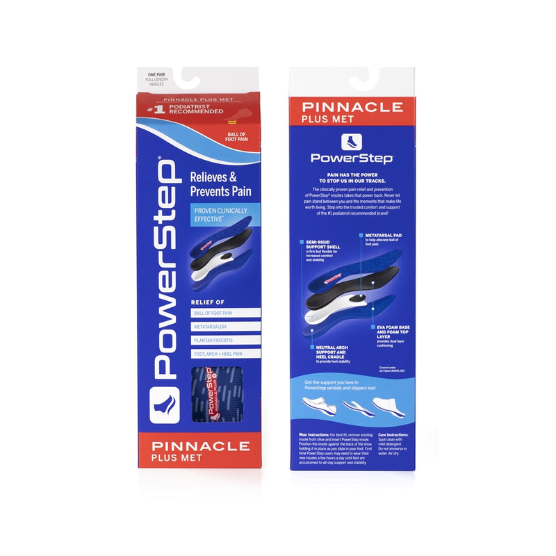 Load image into Gallery viewer, PowerStep® Pinnacle Plus Met Full Length Insole
