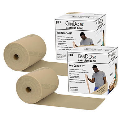 Load image into Gallery viewer, CanDo® Low Powder Exercise Band Rolls
