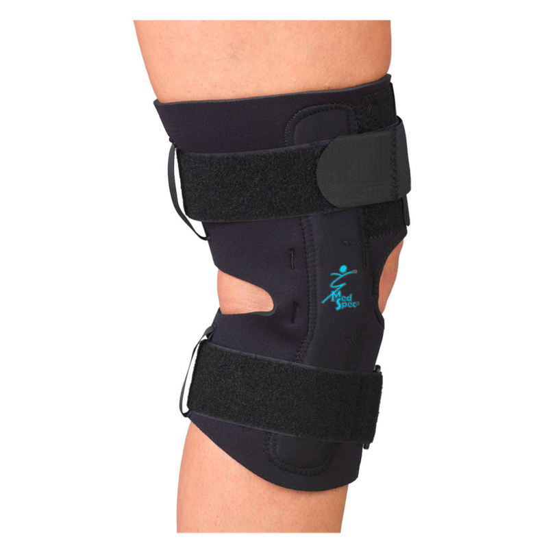 Load image into Gallery viewer, Med Spec GripperTM Hinged Knee Brace 12″
