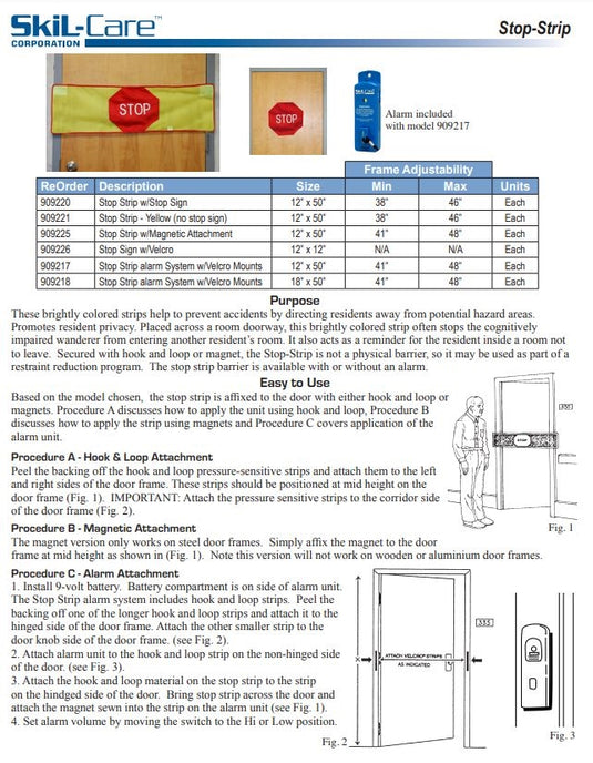 SkiL-Care Stop Strip