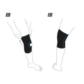 Load image into Gallery viewer, Actimove Knee Support Open Patella
