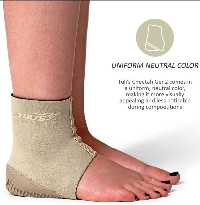 Load image into Gallery viewer, Tuli&#39;s® Cheetah® Gen2™ Heel Cup With Compression Sleeve (Fitted Youth)
