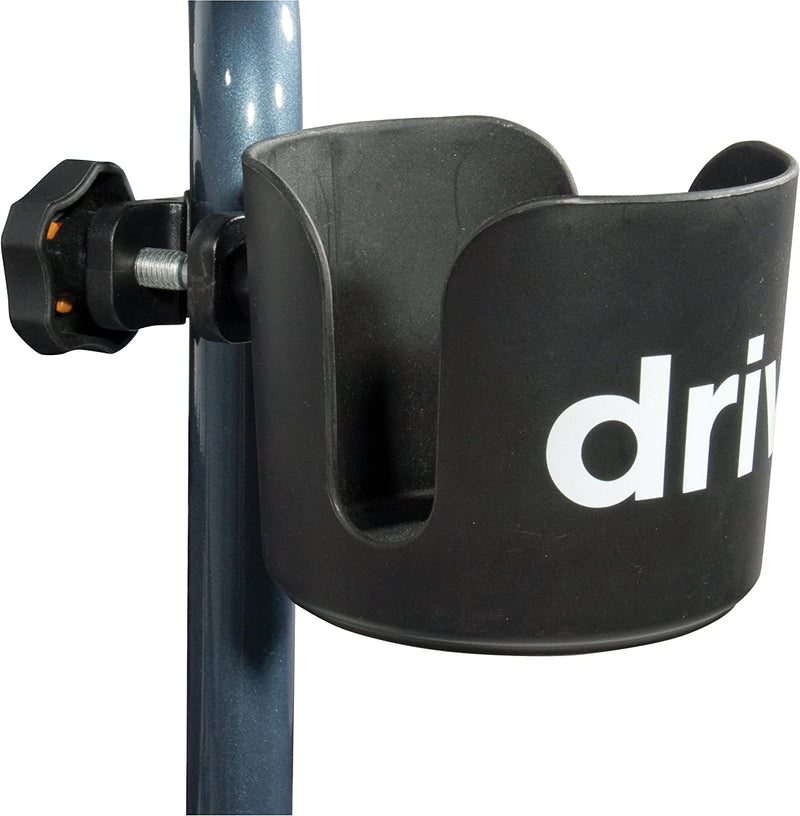 Load image into Gallery viewer, Drive Medical Universal Clamp-On Cup Holder For Walker, Rollator, &amp; Wheelchair
