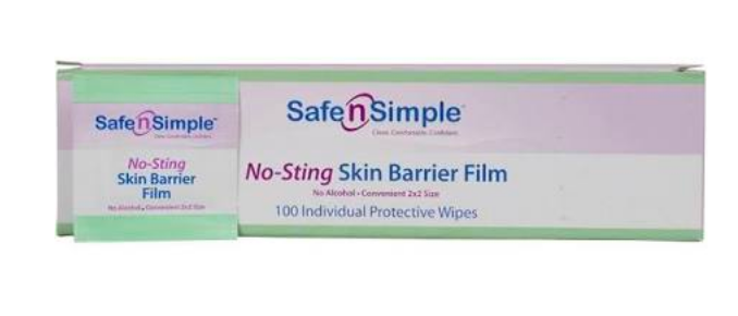 Load image into Gallery viewer, Safe n&#39; Simple No-Sting Skin Barrier Wipes, Wands or Spray
