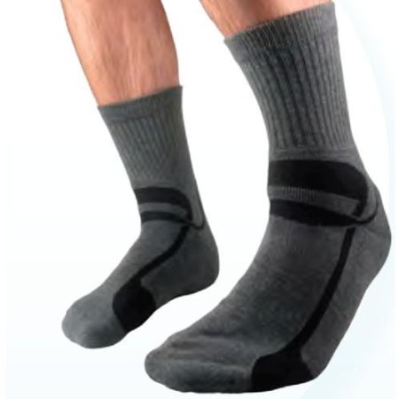 Silipos GeLuscious Moisturizing Gel Socks for Men, Pair