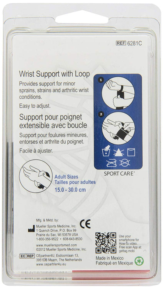 Mueller 6281 Elastic Support with Loop