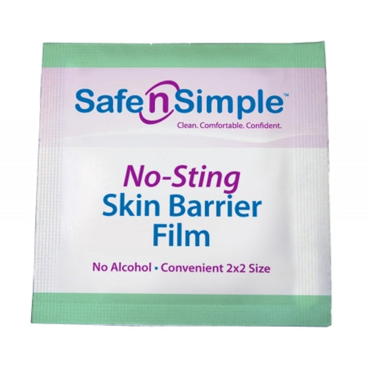 Safe n' Simple No-Sting Skin Barrier Wipes, Wands or Spray