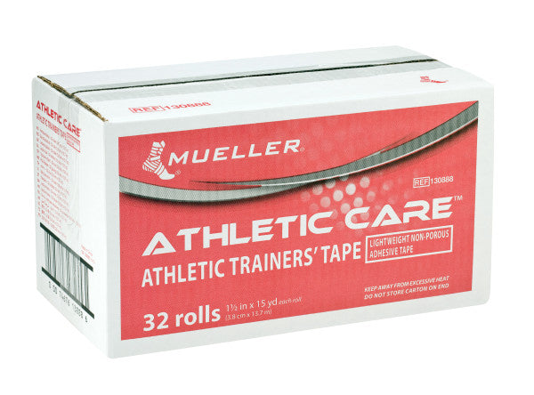 Load image into Gallery viewer, Mueller Athletic Care Athletic Trainers&#39; Tape 1.5&quot; x 15 yd
