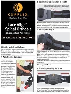 Load image into Gallery viewer, Corflex Lace Align Lumbosacral Plus Orthosis (LSO Plus)
