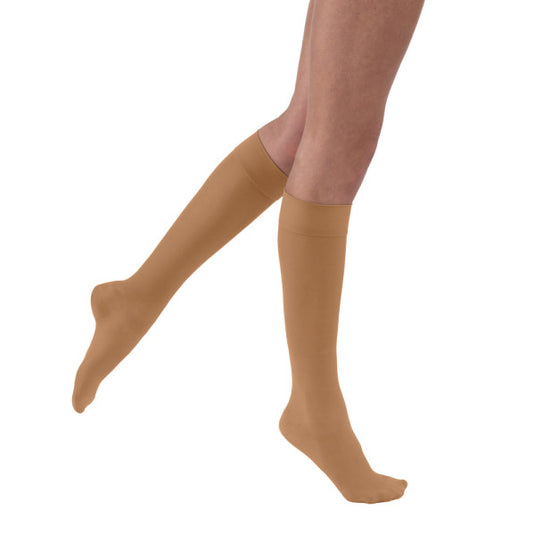 JOBST Women's Ultrasheer Knee High Classic 20-30 mmHg Closed Toe