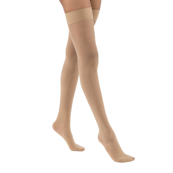 Load image into Gallery viewer, JOBST UltraSheer Thigh High with Sensitive Top Band 20-30 mmHg Closed Toe
