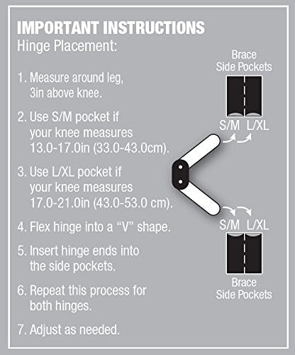 Mueller Adjustable Hinged Wraparound Knee Brace.