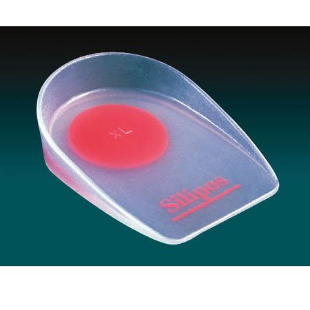 Load image into Gallery viewer, Silipos WonderZorb WonderCup Heel Cups, Red 1 pr/box
