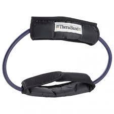 Load image into Gallery viewer, TheraBand Professional Latex Resistance Tubing, 12 Inch Loop With Padded Cuffs
