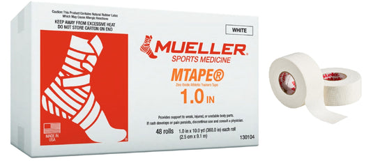 Mueller MTape Athletic Tape - White