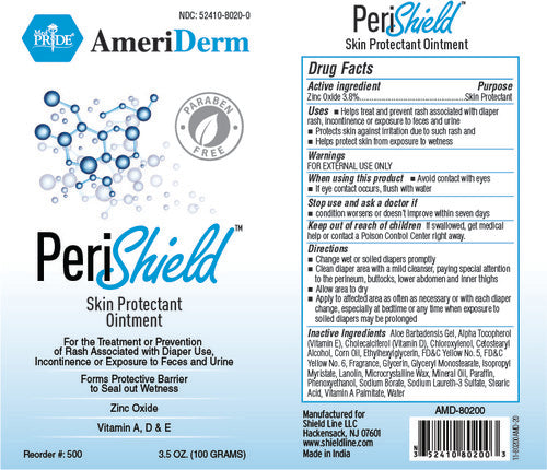 Load image into Gallery viewer, Ameriderm PeriShield Barrier Ointment and Protectant Cream, 3.5oz Tube
