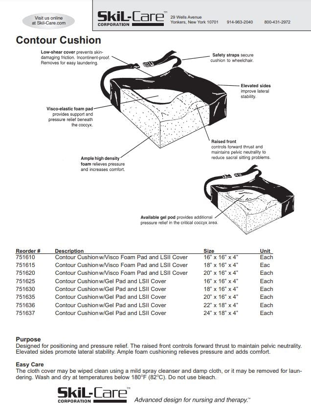 Load image into Gallery viewer, Skil-Care Contour Cushion
