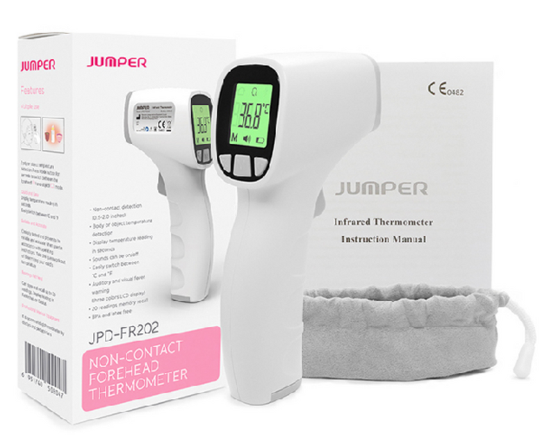 Load image into Gallery viewer, Jumper Health Infrared Thermometer - Infant/Toddler/Children
