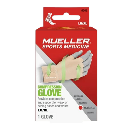 Mueller Compression & Support Glove, Single