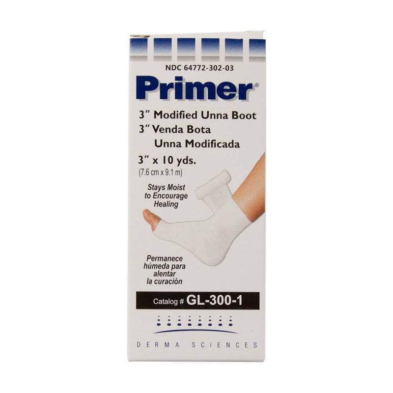 Load image into Gallery viewer, Derma Sciences Primer Modified Unna Boot Compression Bandage - 3&quot; or 4&quot;
