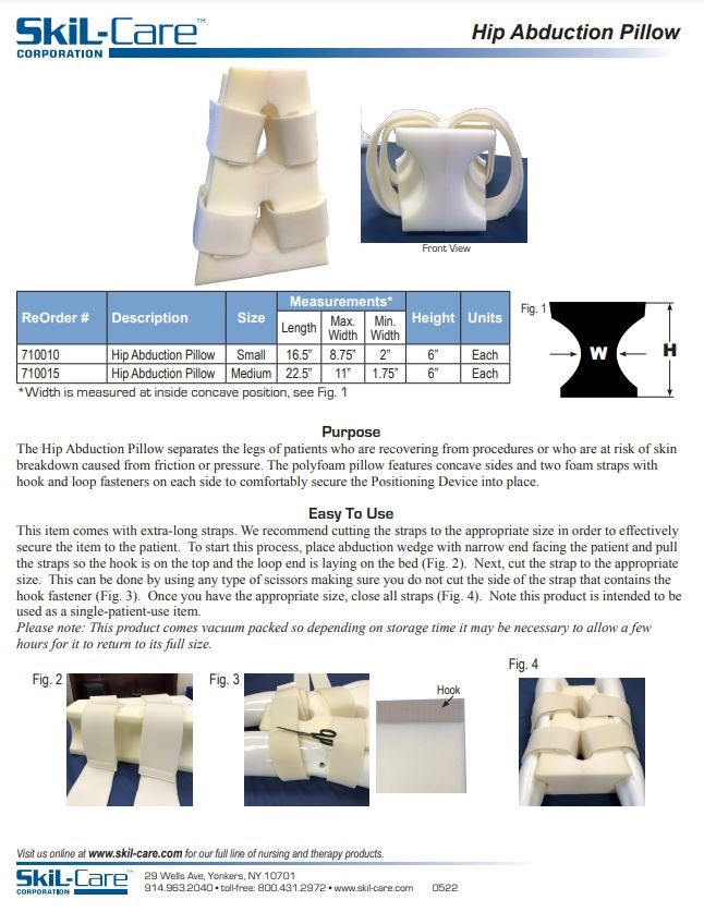 Load image into Gallery viewer, SkiL-Care Hip Abduction Pillow
