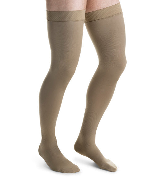 JOBST forMen Thigh High, 20-30 mmHg Closed Toe