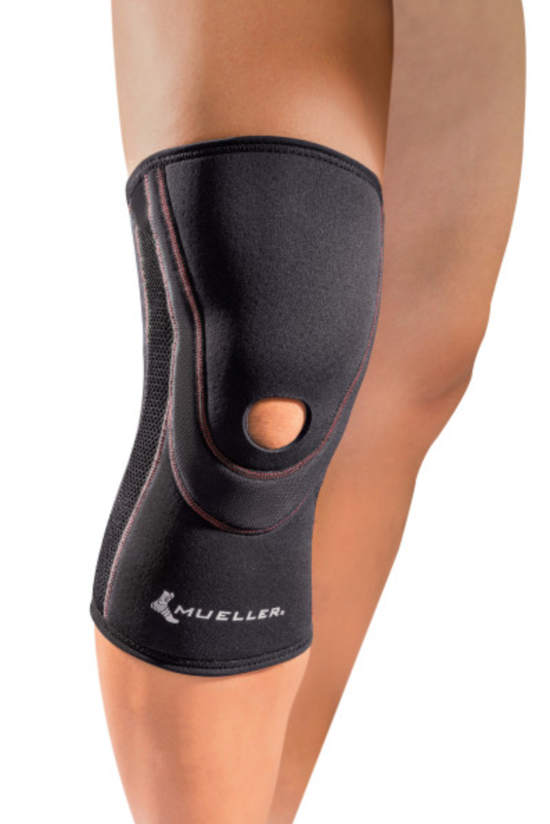 Load image into Gallery viewer, Mueller Sports Medicine Breathable Open Patella Knee Sleeve
