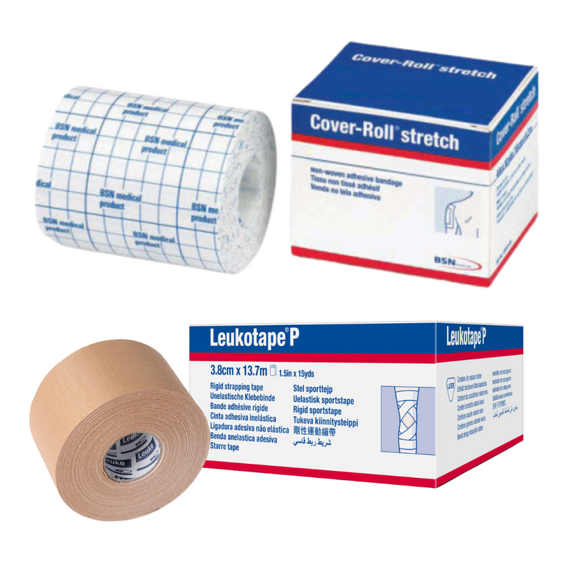 Load image into Gallery viewer, BSN Medical Leukotape P/Cover-Roll Stretch Set
