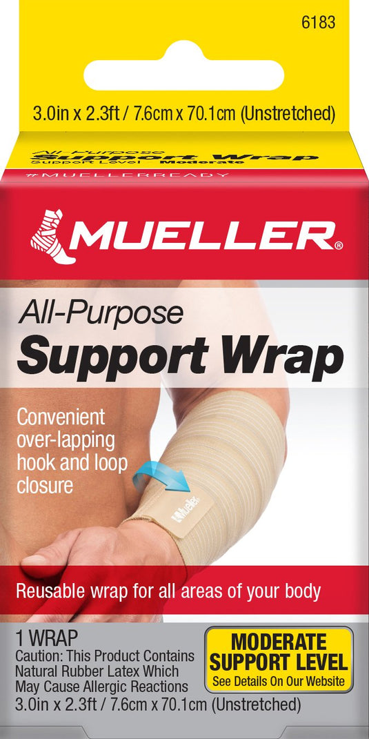 Mueller All-Purpose Support Wrap, Beige