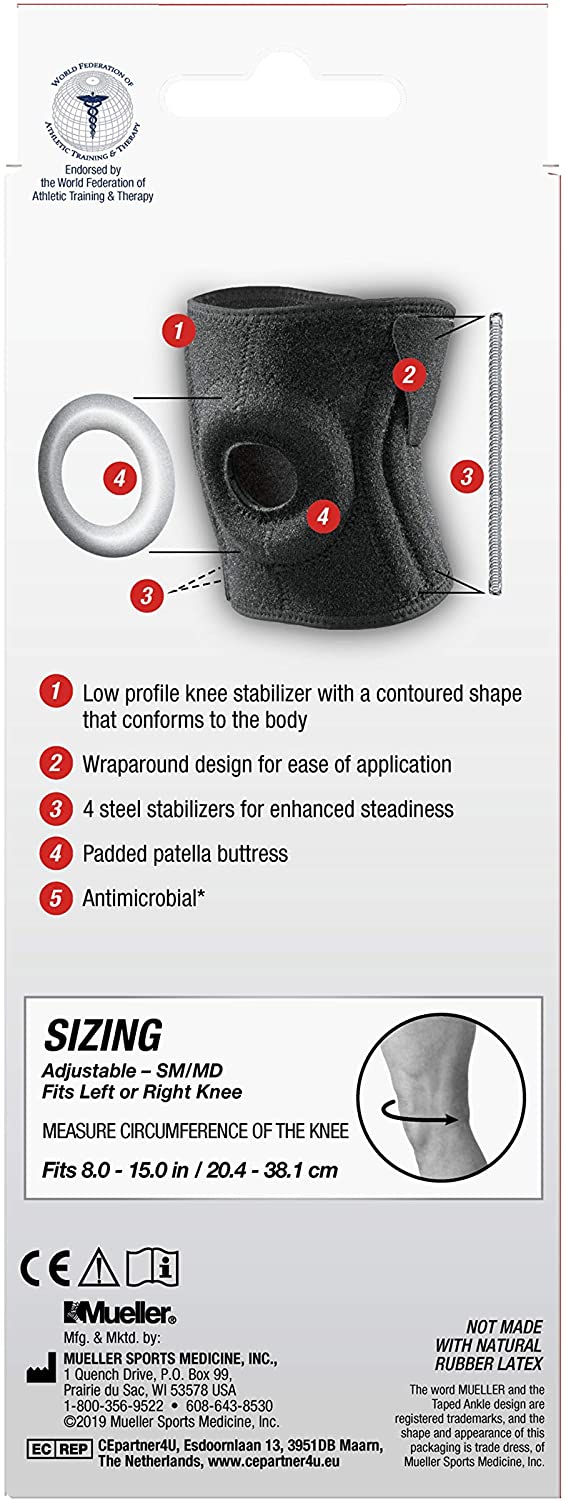 Load image into Gallery viewer, Mueller Premium Knee Stabilizer With Padded Support
