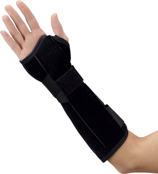 DeRoyal Suede Leatherette Wrist and Wrist/Forearm Splint