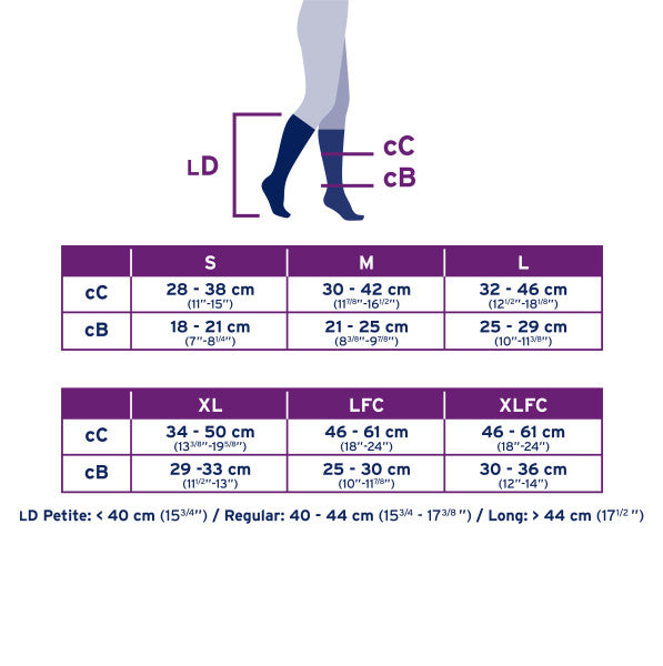 Load image into Gallery viewer, JOBST Style Soft Fit Compression Socks 15-20 mmHg, Knee High, Closed Toe
