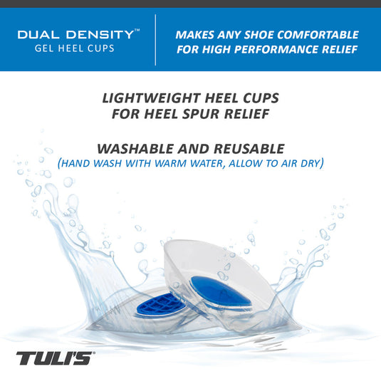 Medi-Dyne Tuli's Dual Density Heel Cups