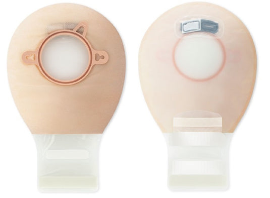 Hollister New Image 7in Two-Piece Drainable Mini Ostomy Pouch - Lock 'n Roll