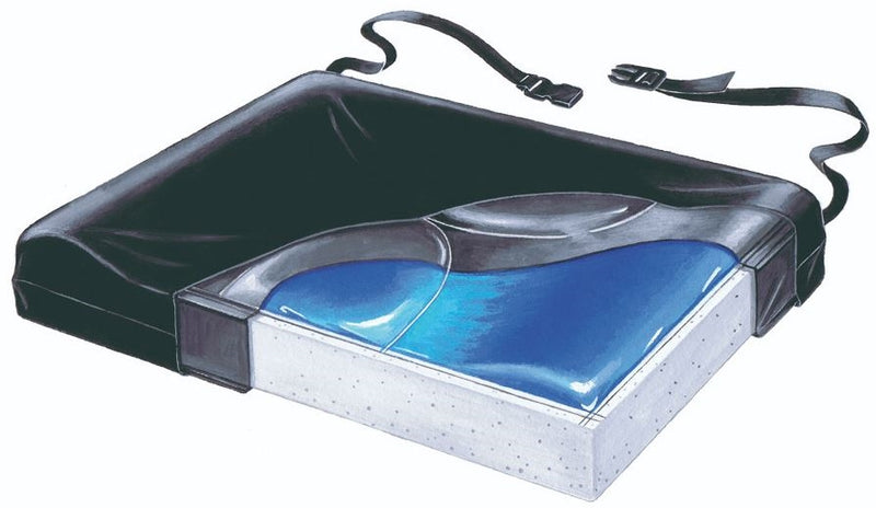 Load image into Gallery viewer, SkiL-Care Stability Plus Gel-Foam Cushion w/LSI Cover
