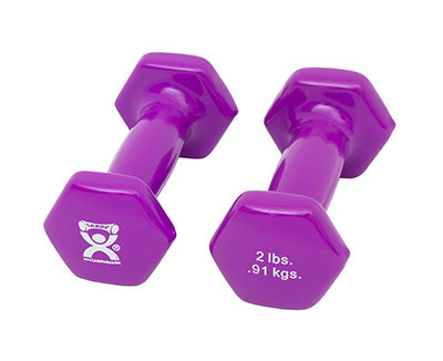 CanDo Vinyl Coated Dumbbells