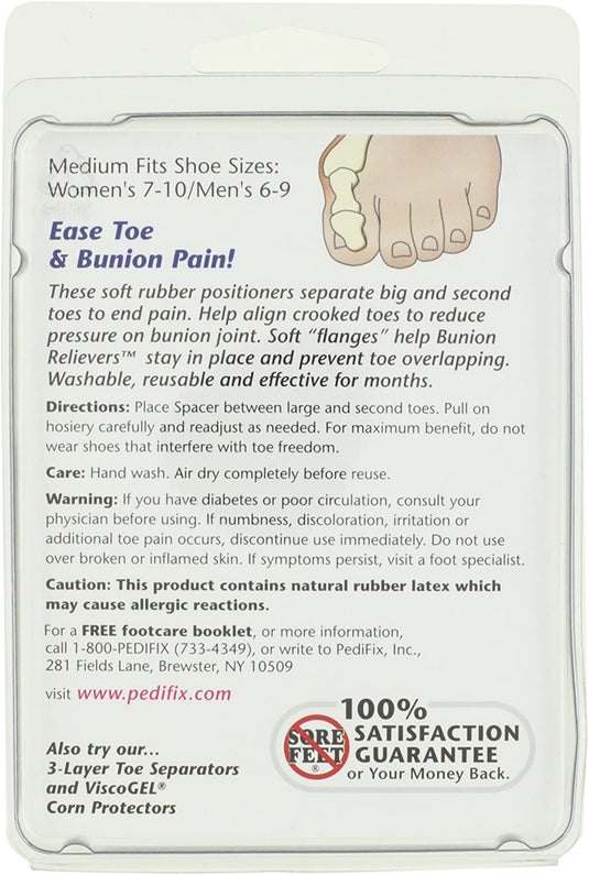 Pedifix Podiatrists' Choice Bunion Relievers -2 per pack