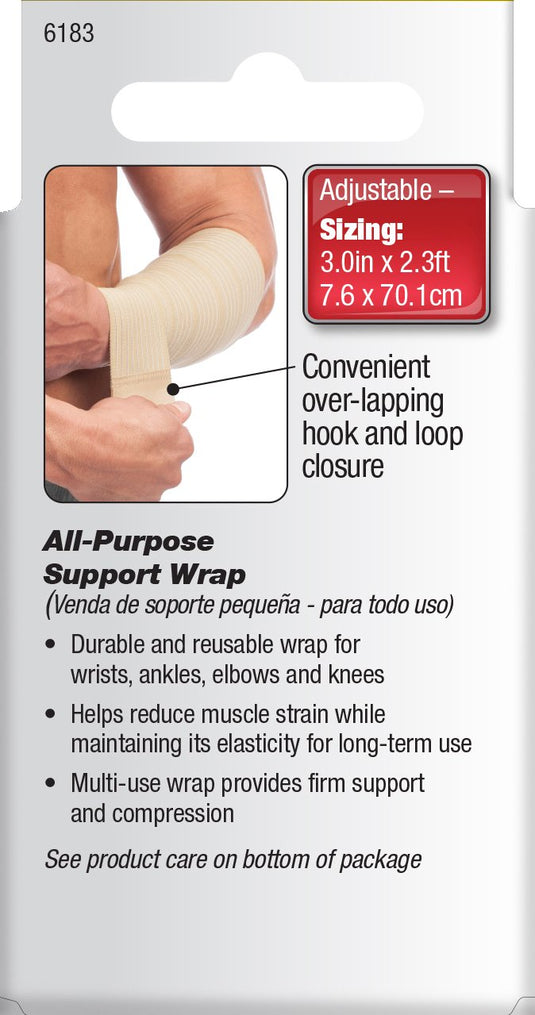 Mueller All-Purpose Support Wrap, Beige