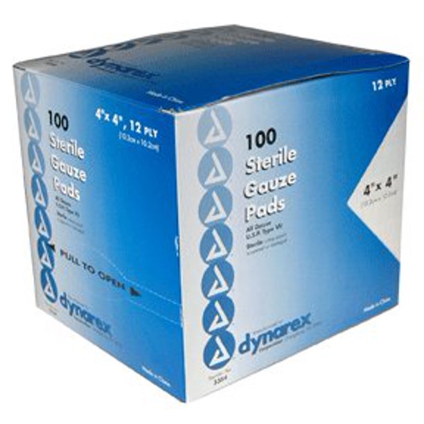 Load image into Gallery viewer, Gauze Pads, 12-ply sterile, individually wrapped - 100/BOX
