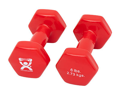 Load image into Gallery viewer, CanDo Vinyl Coated Dumbbells
